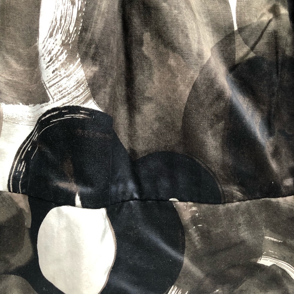 Mango Suit Multicolored Patterned A Line Skirt Wi… - image 5